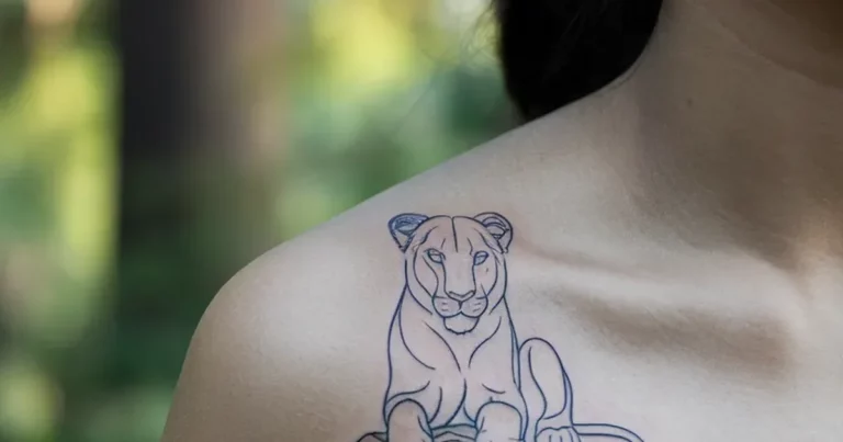 Female Lion Tattoo Ideas