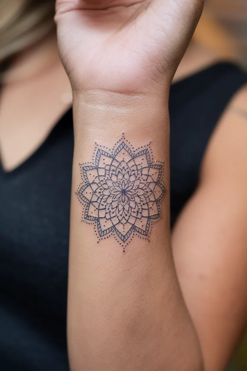 Fine Line Mandala