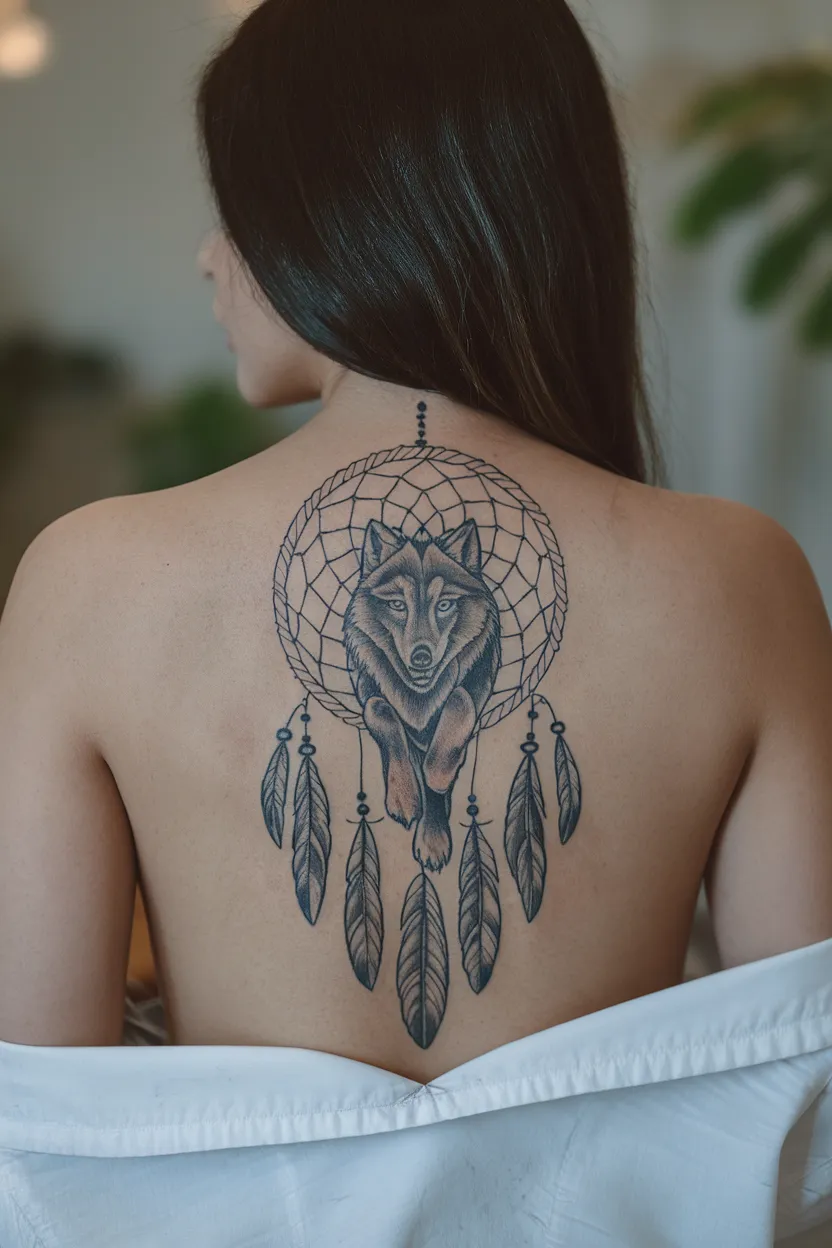 Lone Wolf Tattoo 9