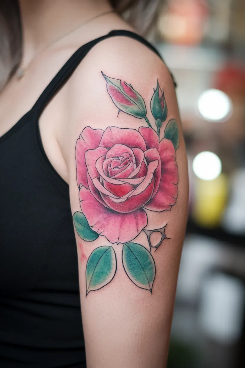 Watercolor Rose