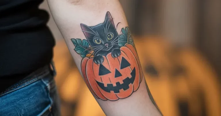 Black Cat Tattoo Ideas