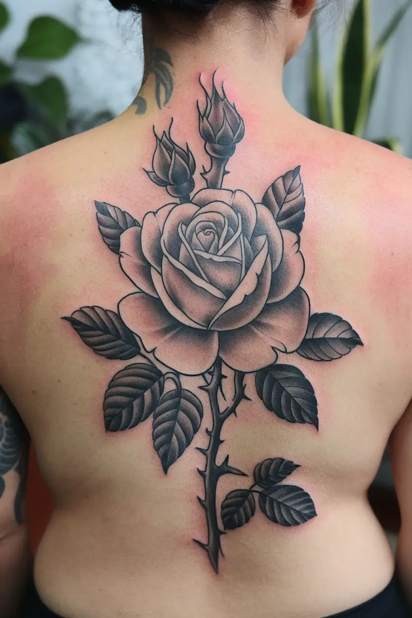 Blossoming Rose