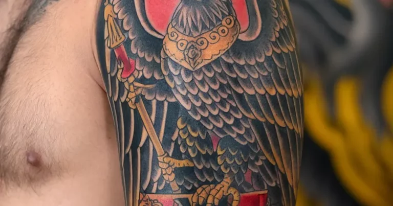 Eagle Tattoo Ideas on Arm
