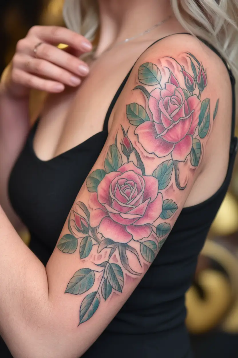 Floral Tattoo