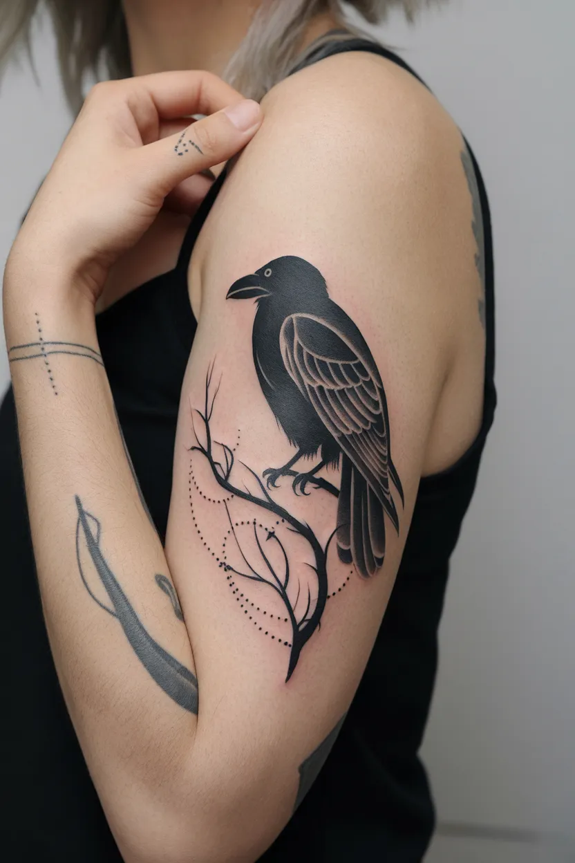 Raven Silhouette