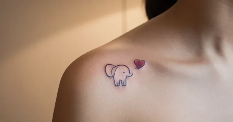 Small Elephant Tattoo Ideas