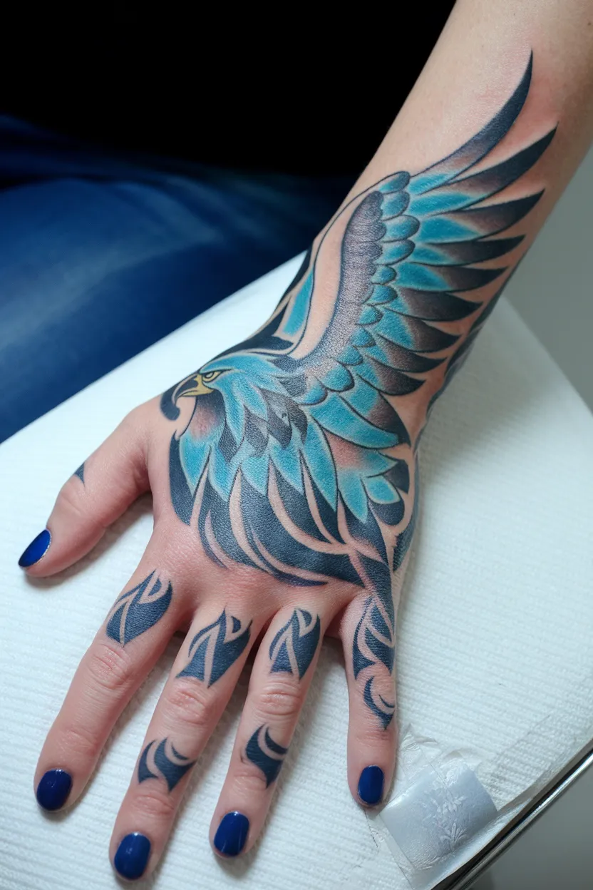 Tribal Eagle Design