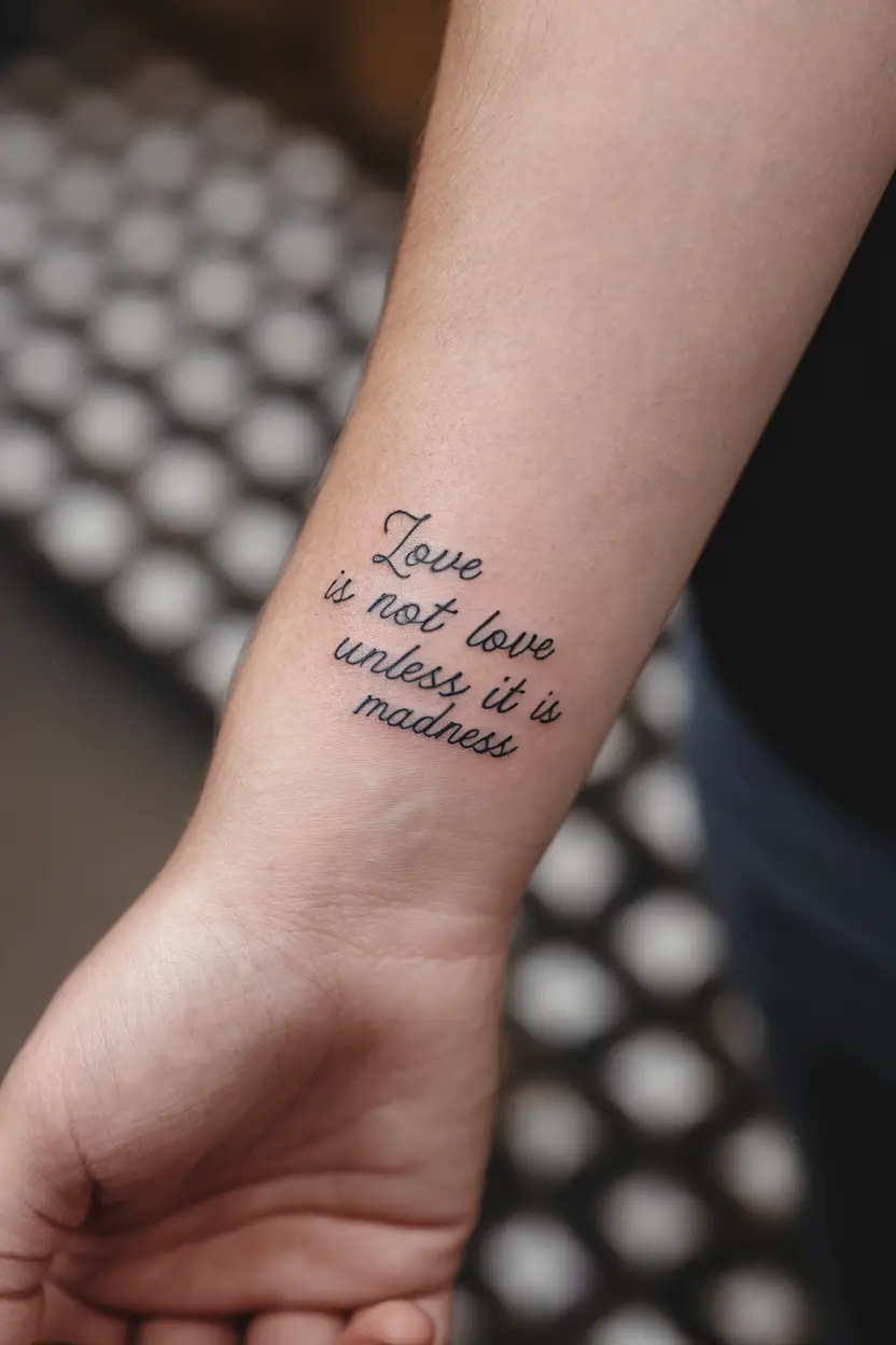 Wrist Tattoo